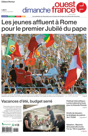 Cover of Dimanche Ouest France (Côtes-d'Armor)