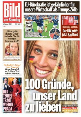 Cover of Bild am Sonntag
