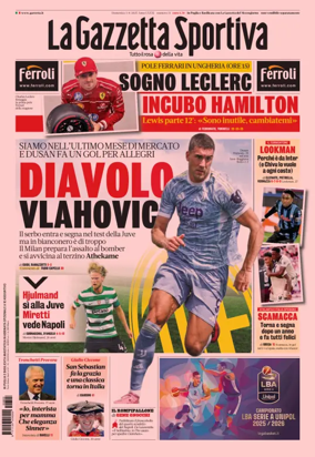 Cover of La Gazzetta dello Sport - Puglia