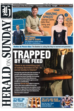 Cover of Herald on Sunday