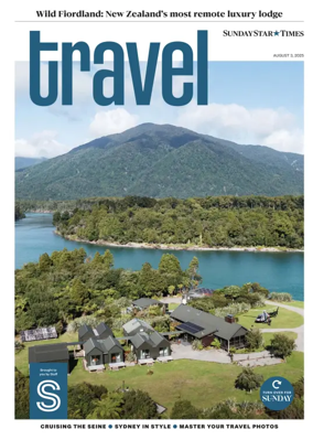 Cover of Sunday Star Times Travel