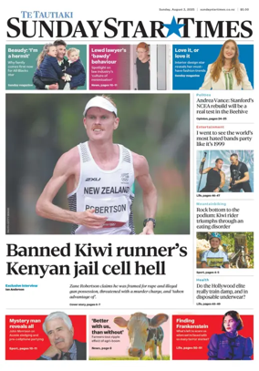 Cover of Sunday Star-Times