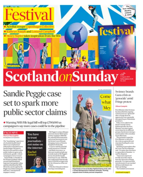 Cover of Scotland on Sunday