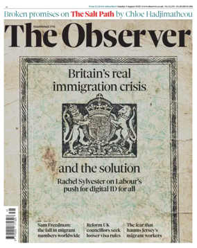 Cover of The Observer