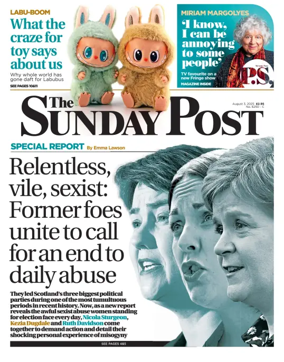 Cover of The Sunday Post (Central Edition)