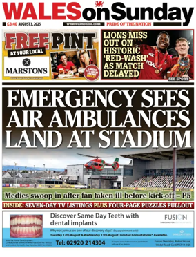 Cover of Wales On Sunday