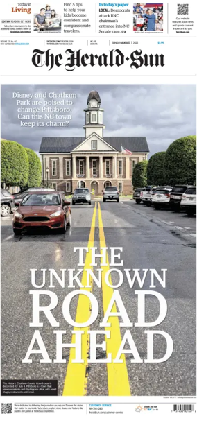 Cover of The Herald-Sun (Sunday)