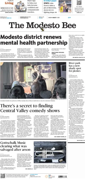Cover of The Modesto Bee (Sunday)