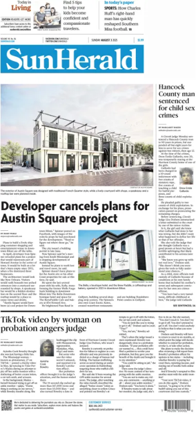 Cover of The Sun Herald (Sunday)