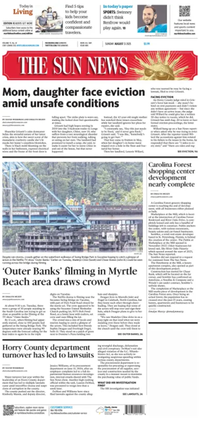 Cover of The Sun News (Sunday)