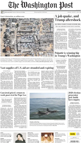 Cover of The Washington Post Sunday