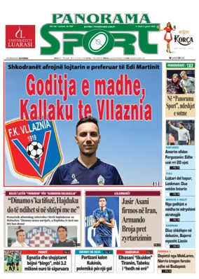 Cover of Panorama Sport (Albania)