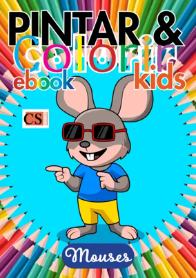 Cover of Pintar e Colorir Kids