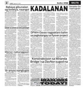 Cover of SuperBalita Davao