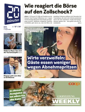 Cover of 20 Minuten - Bern