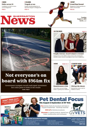 Cover of Shepparton News