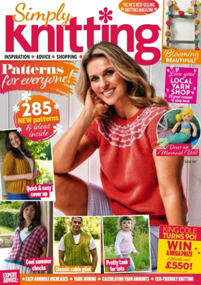 Cover of Simply Knitting