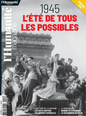 Cover of L'HUMANITE MAGAZINE