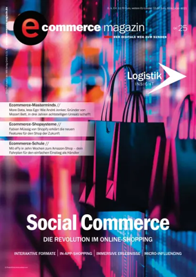 Cover of E-Commerce Magazin