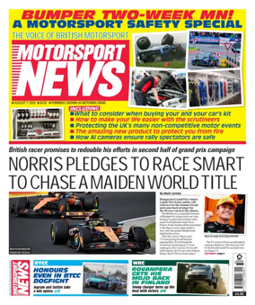 Cover of Motor Sport News