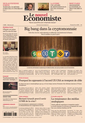 Cover of Le Nouvel Economiste
