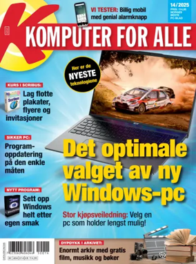 Cover of Komputer for alle (Norway)
