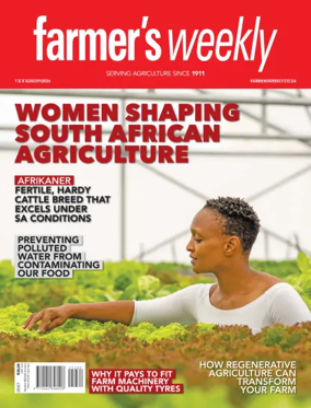 Cover of Farmers Weekly (South Africa)
