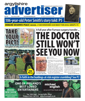 Cover of Argyllshire Advertiser