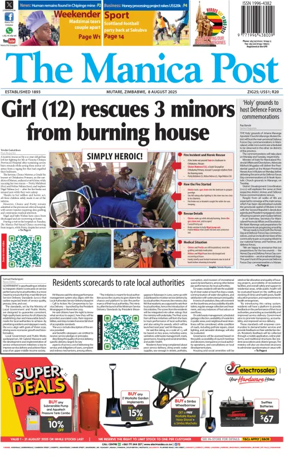 Cover of The Manica Post