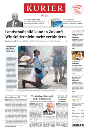 Cover of Kurier (Samstag)