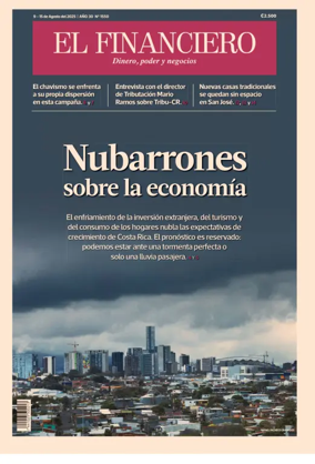Cover of El Financiero (Costa Rica)