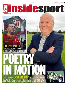 Cover of Irish Daily Star - Inside Sport