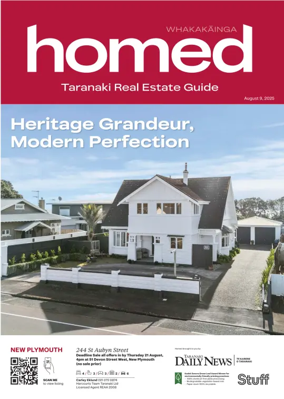 Cover of Homed Taranaki Daily News