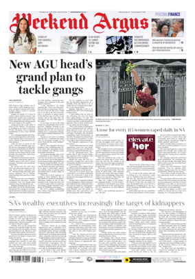 Cover of Weekend Argus (Saturday Edition)