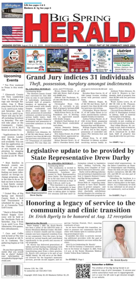 Cover of Big Spring Herald Weekend