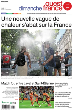 Cover of Dimanche Ouest France (Mayenne)