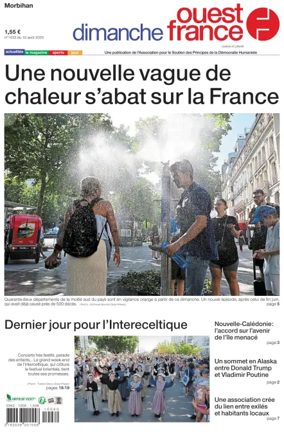 Cover of Dimanche Ouest France (Morbihan)