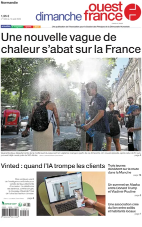 Cover of Dimanche Ouest France (Normandie)