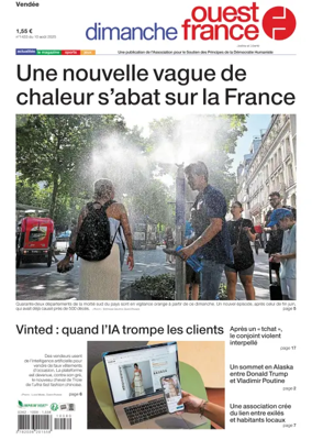 Cover of Dimanche Ouest France (Vendee)