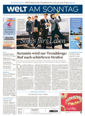 Cover of Welt am Sonntag