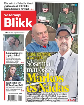 Cover of Vasárnapi Blikk