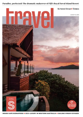 Cover of Sunday Star Times Travel