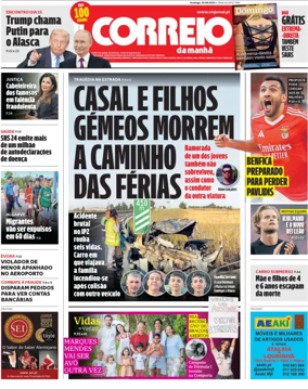 Cover of Correio da Manhã Weekend