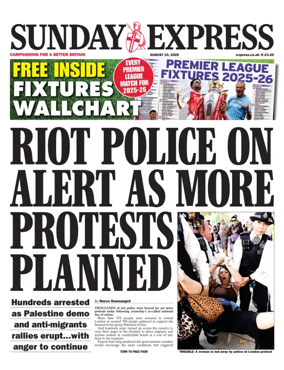 Cover of Sunday Express