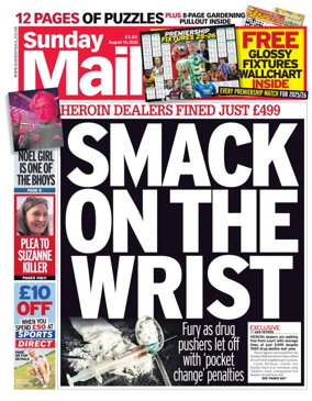 Cover of Sunday Mail (UK)