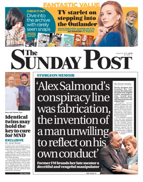 Cover of The Sunday Post (Central Edition)