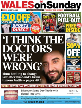 Cover of Wales On Sunday