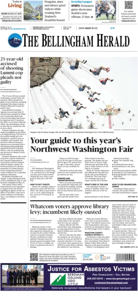 Cover of The Bellingham Herald (Sunday)