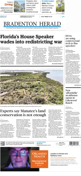 Cover of The Bradenton Herald (Sunday)