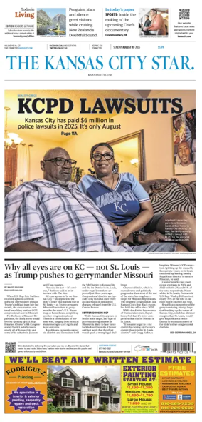 Cover of The Kansas City Star (Sunday)